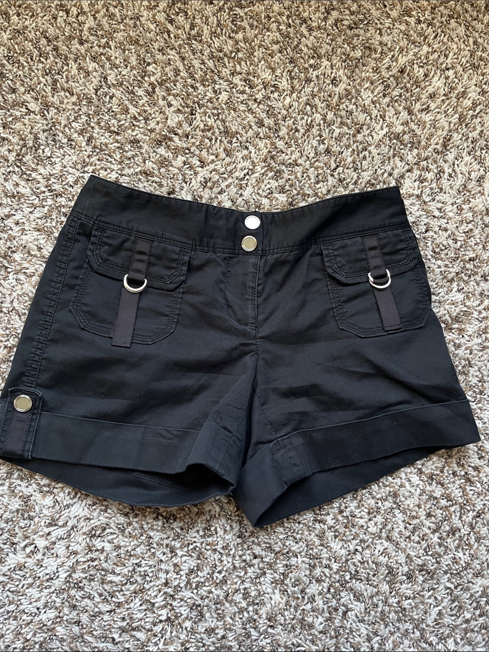 White House Black Market Black Shorts
